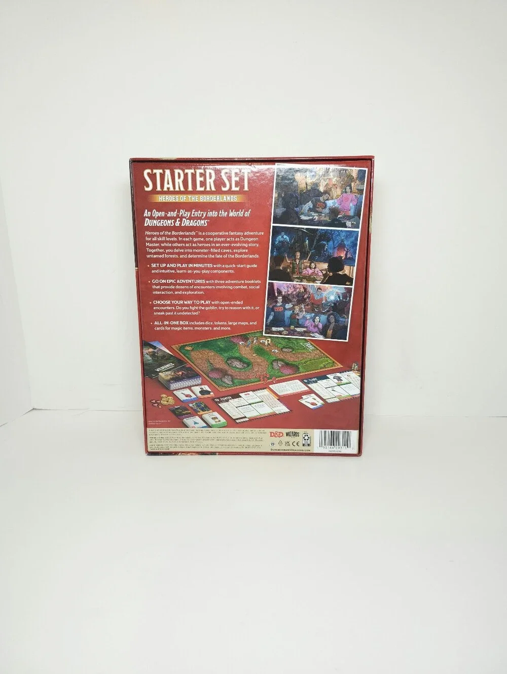 Dungeons & Dragons Starter Set Heroes of the Borderlands NEW
